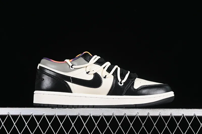 All Categories Air Jordan Jordan Series Basketball Shoes Air Jordan 1 Low Air Jordan 1 Low AJ1 Joe 1 Panda Prank Rap Theme-Big Shot Low-top Cultural Casual Shoes